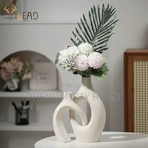 Ceramic Double Flower Vase