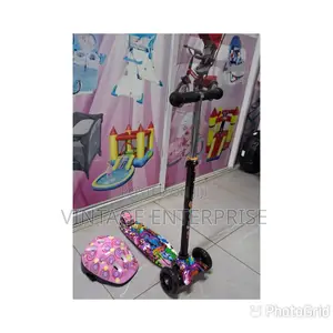 Kids Scooter With Helmet