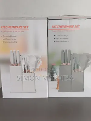 Silicone Spoons 19 Pieces With Chopping Board