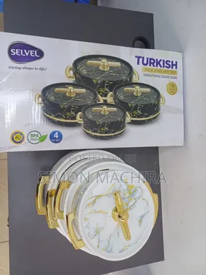 4 Set Turkish Hotpots