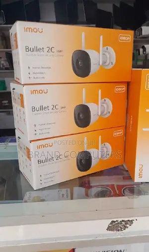 Imou Outdoor Bullet 2 Full Colour Night Vision Wi-Fi Camera