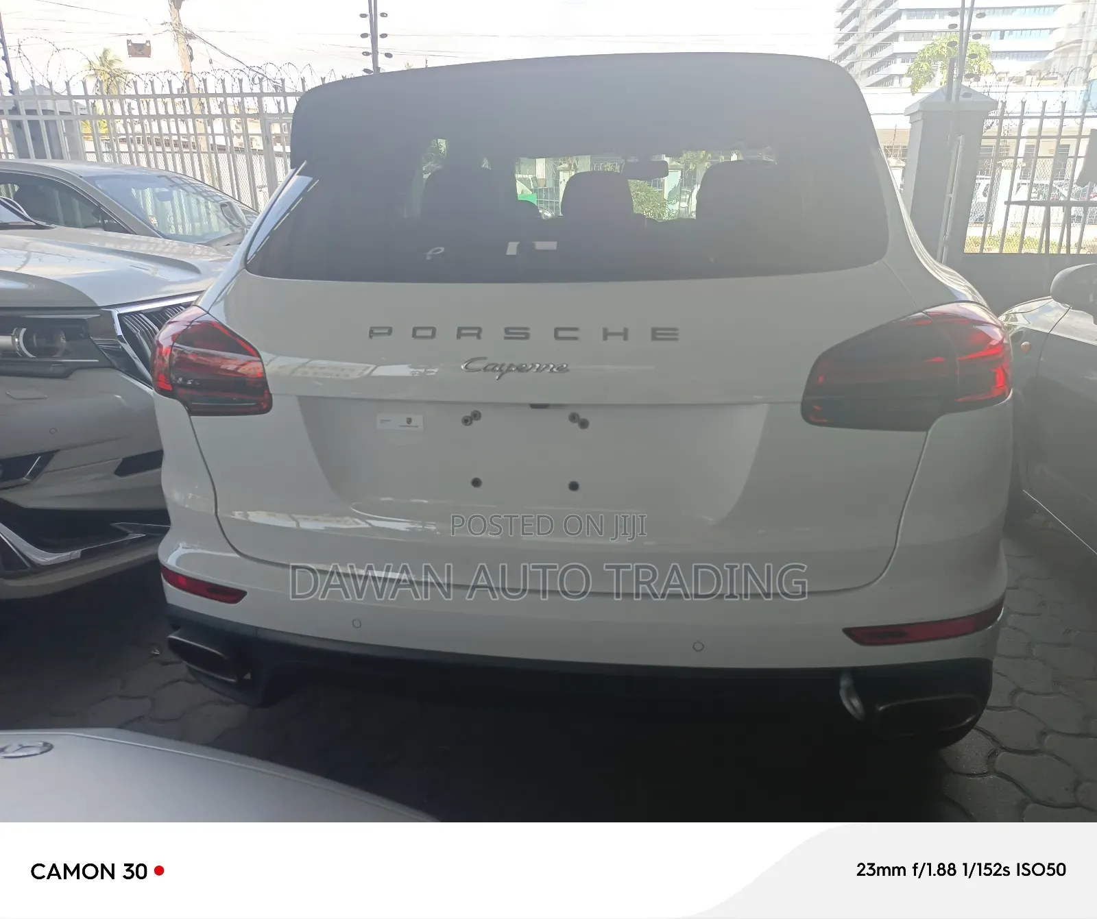 Porsche Cayenne 2017 White