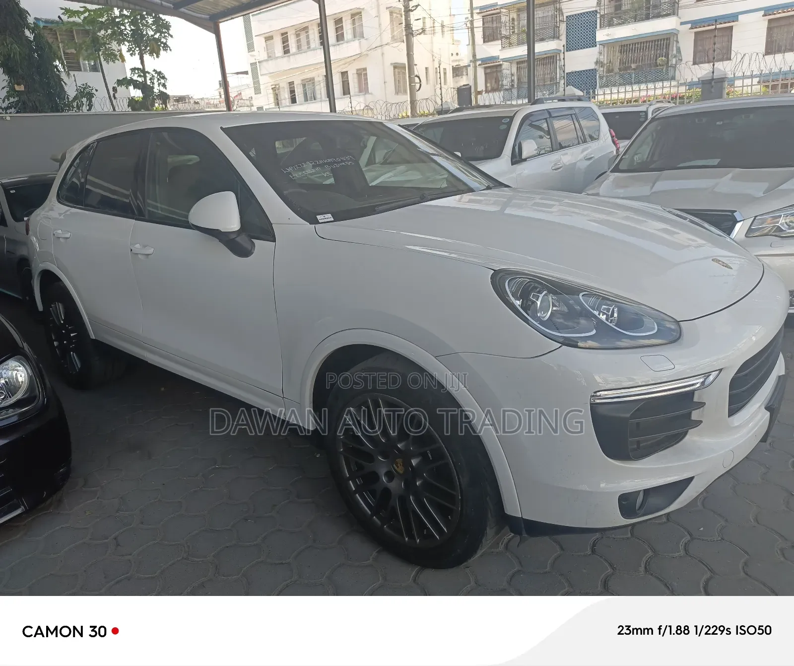 Porsche Cayenne 2017 White