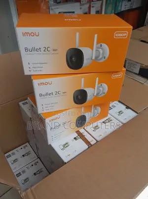 Imou IP 67 Outdoor Security Bullet Camera, Color Night Visio