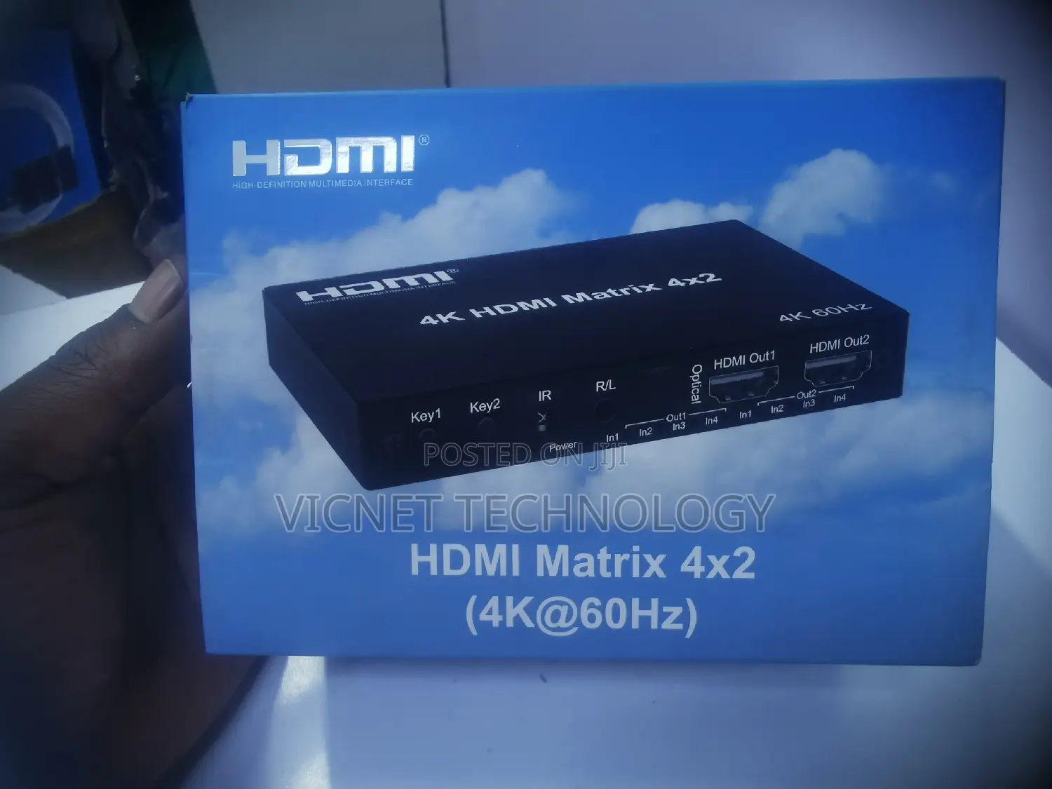 4 Ports HDMI Matrix Switch Upto Clarity