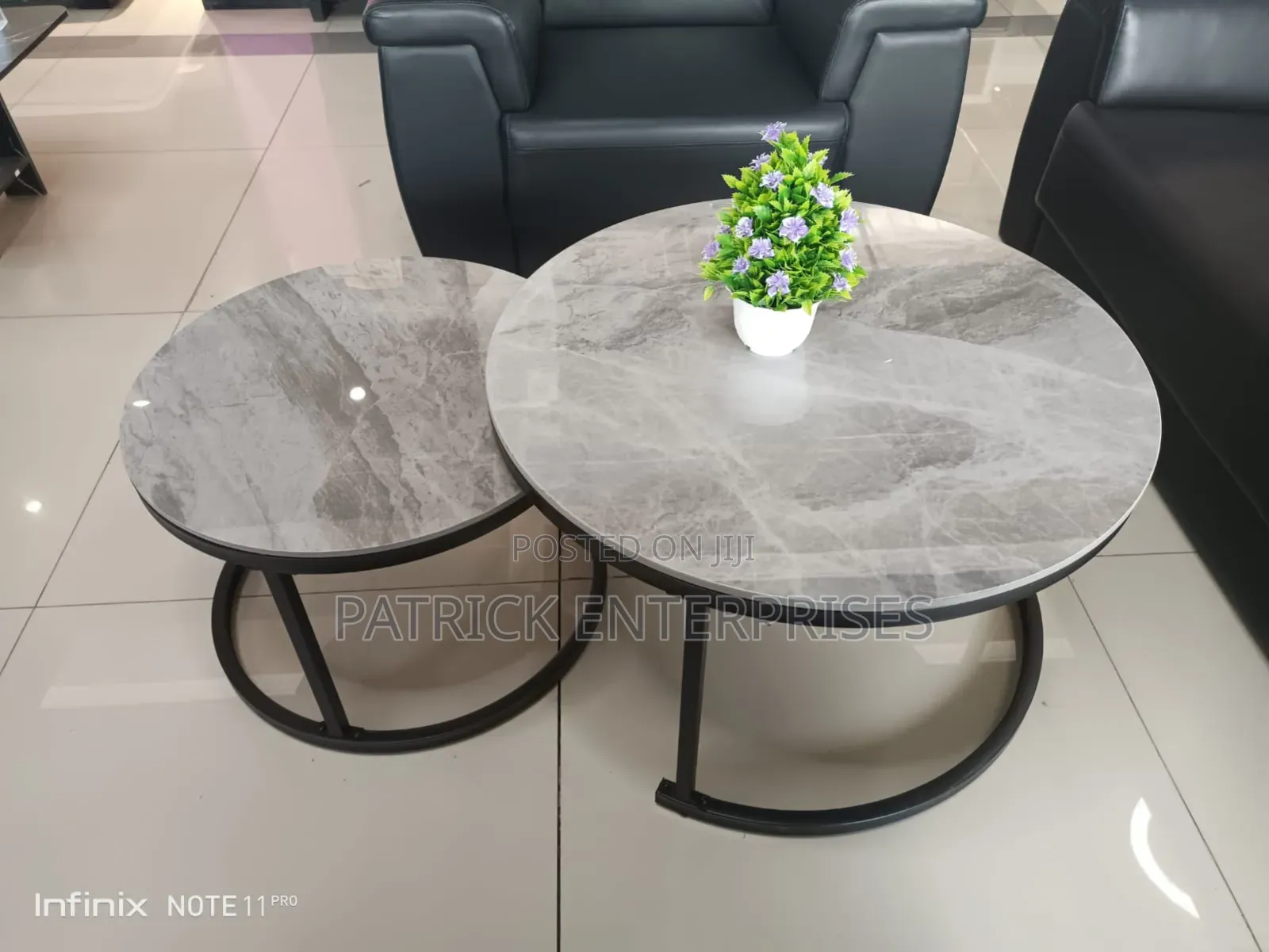 Modern Marble Nesting Coffee Table
