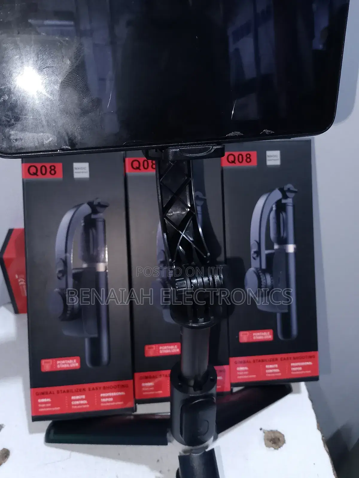 Q08 Professional Gimble Stabilizer With Remote Control