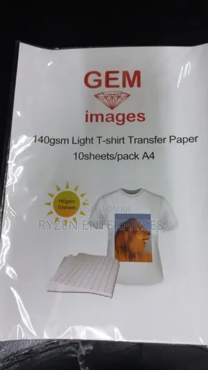 Light T-Shirt Heat Transfer Paper A4