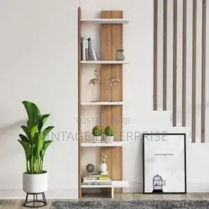 Sly Corner Bookshelf Decor Stand