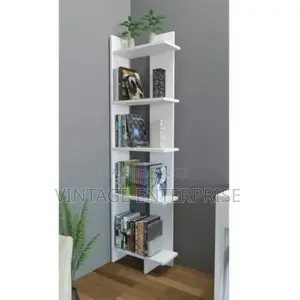 Sly Corner Bookshelf Decor Stand