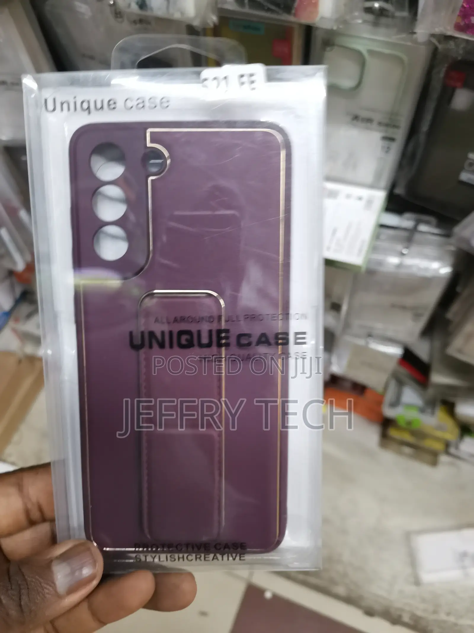 Wrist Strap Case for Samsung Galaxy S21 FE