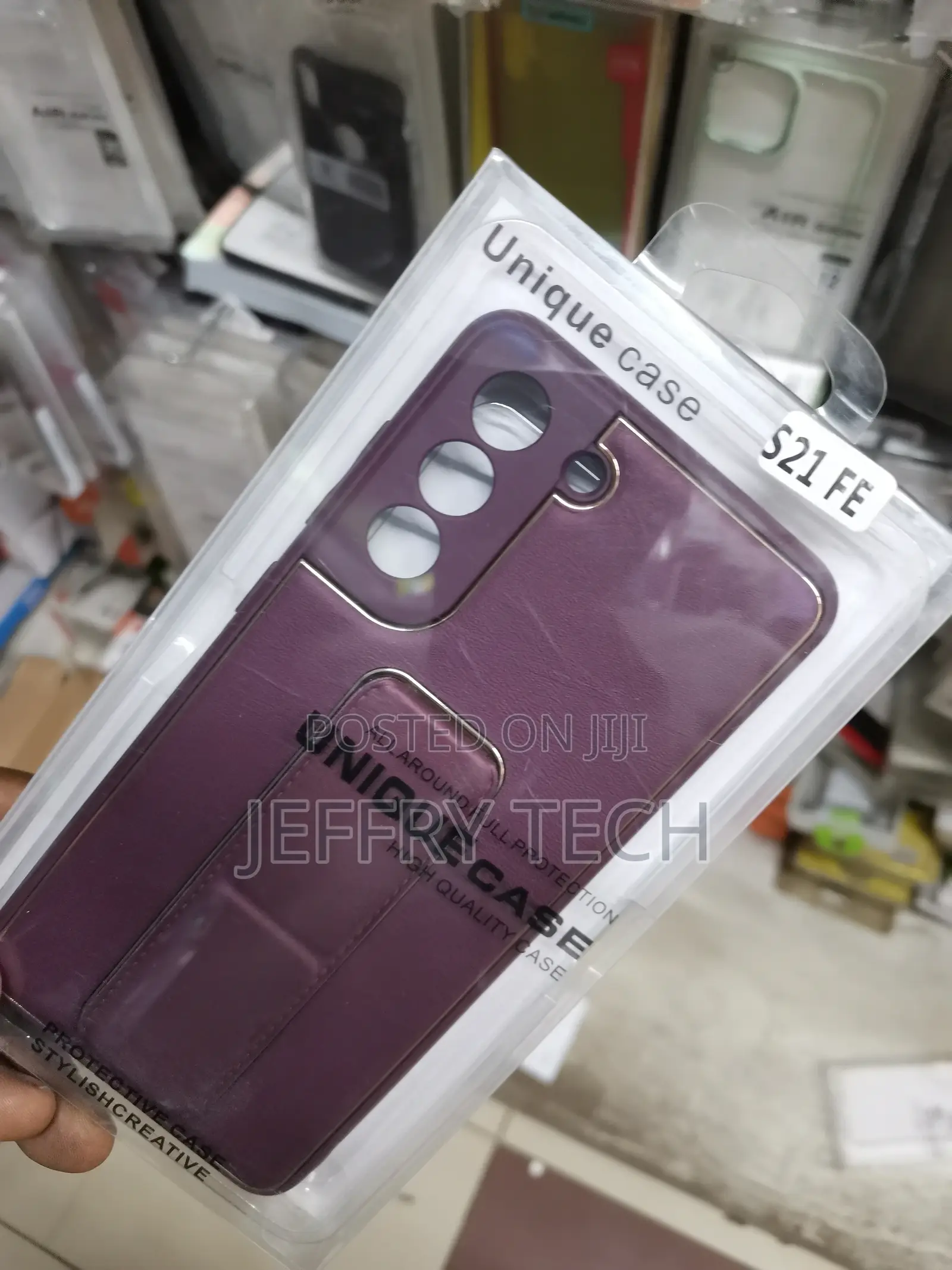 Wrist Strap Case for Samsung Galaxy S21 FE