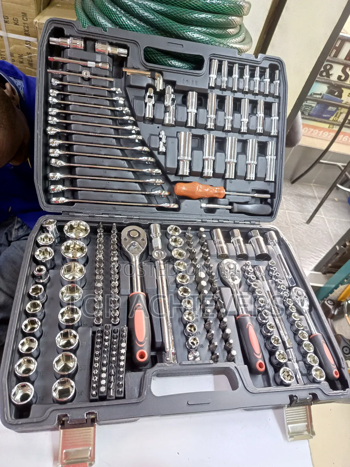 216pcs Combination Spanner Set Chrome Vanadium