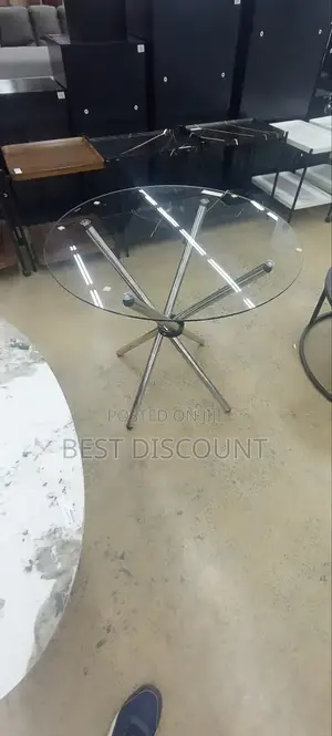 Transparent Round Table