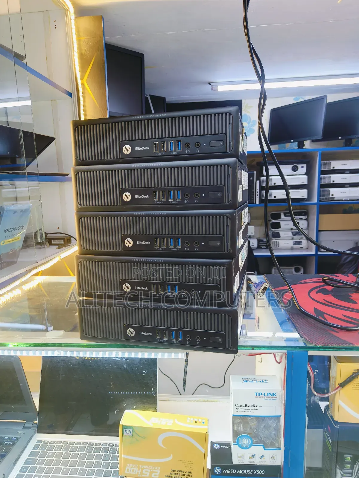 Desktop Computer HP EliteDesk 800 4GB Intel Core i3 HDD 500GB
