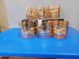 6pc Whisky Glasses /Cigar Whisky Glass /Club Glass