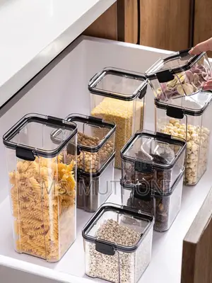 8 PCS Acrylic Pantry Containers