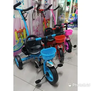 Kids Tricycles With Push Handle, Baby Tricycle