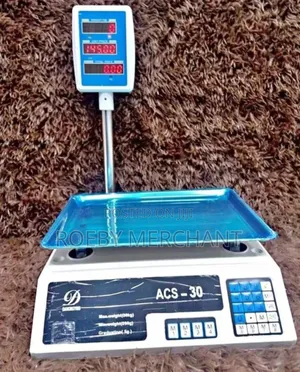 Low-Cost Digital Weighing Scale Acs 30 With Reading Arm