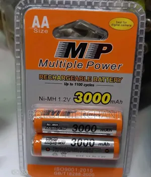 AA Mp Rechargeable Battery