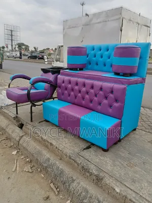 Pedicure Seat 2 Seater and Sink 