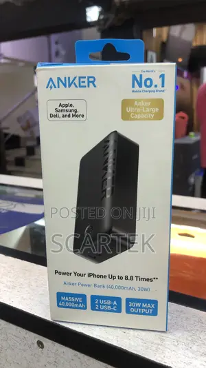Anker Power Bank (40000mah,30W)