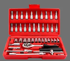 46pcs Socket Set and Toolset