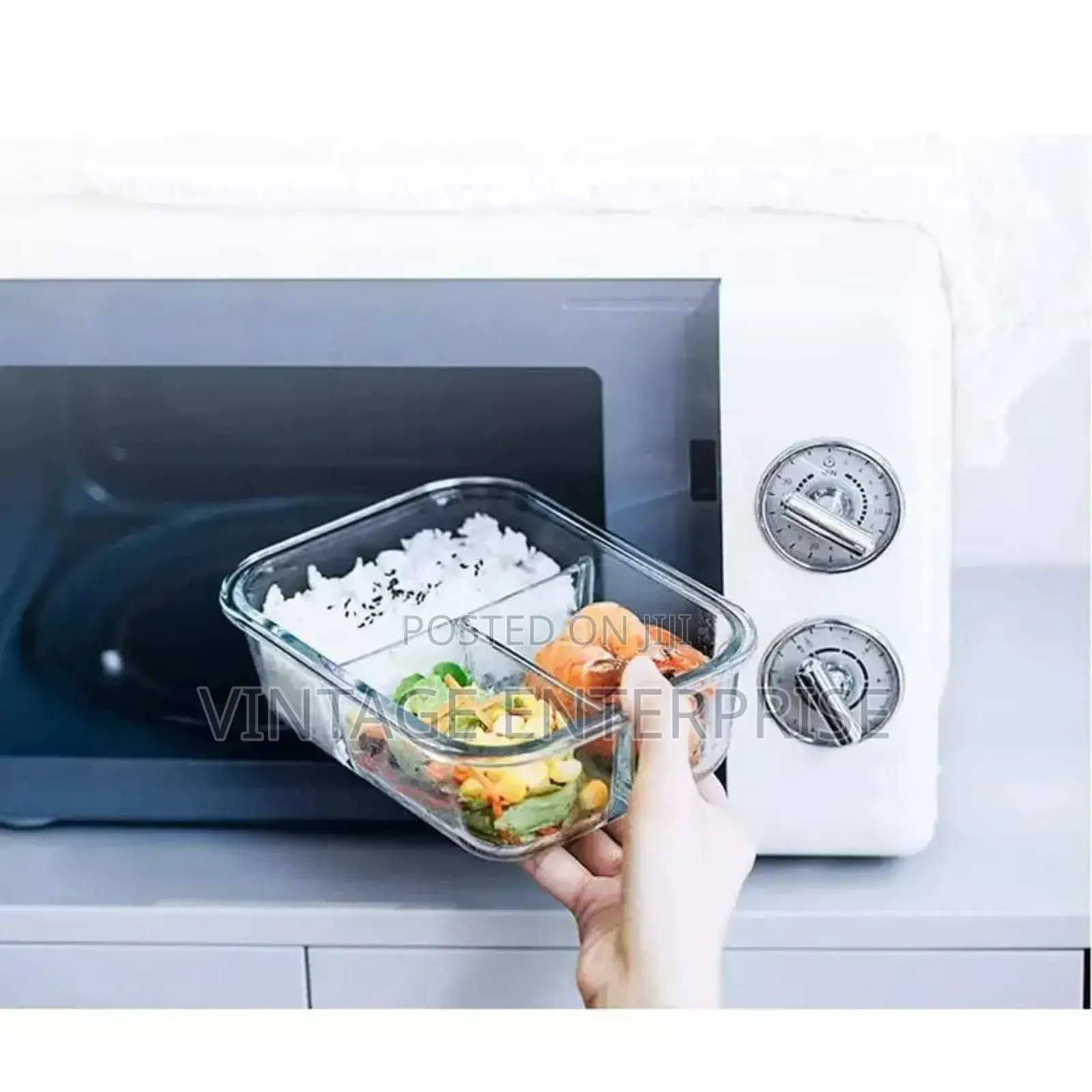 Grid Glass Lunch Box, Lunch Box