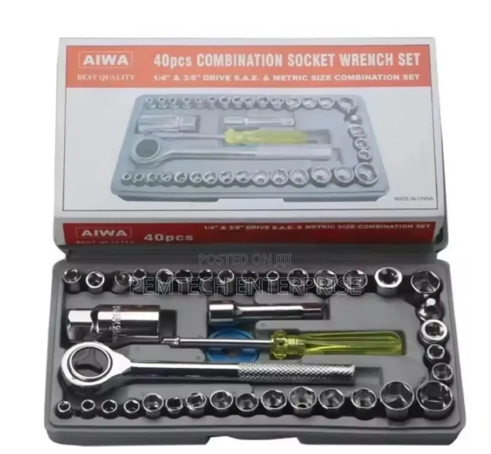 40pcs Combination Wrench Set