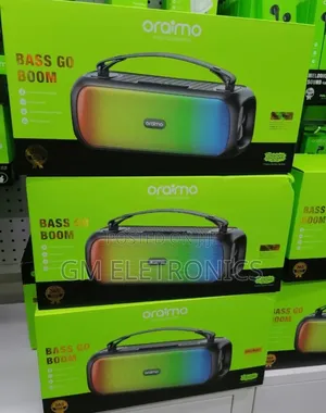 High Quality Oraimo Stereo Bluetooth Speaker (Black)