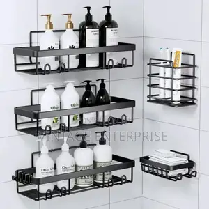 5lcs Set Shower Candy Shelf