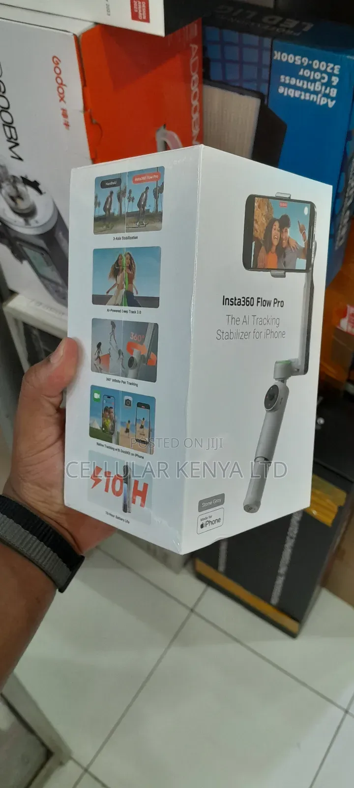 Insta360 Flow Pro Smartphone Gimbal Stabilizer
