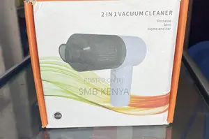 Portable High Power 2 In 1 Car Vacuum Cleaner