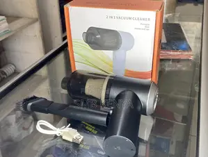 2 In 1 Vacuum Cleaner (Portable Mini Home And Car)