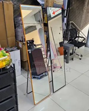 Standing/Dressing Mirrors With Metallic Frame