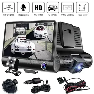 Road Ready: 3-in-1 Dash Cam for Safety and Navigation