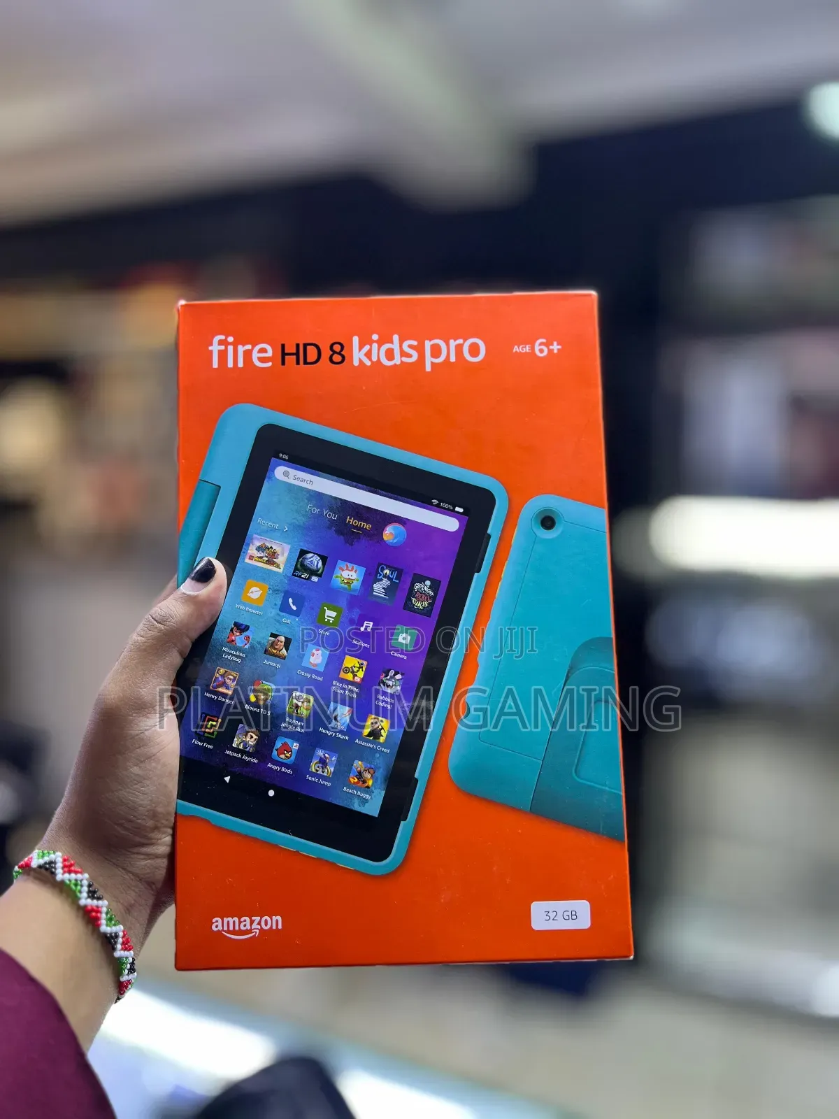 New Amazon Fire HD 8 Kids Pro 32 GB Green