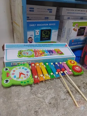 Hand Knock Wood Piano Kids Toy Xylophone Music