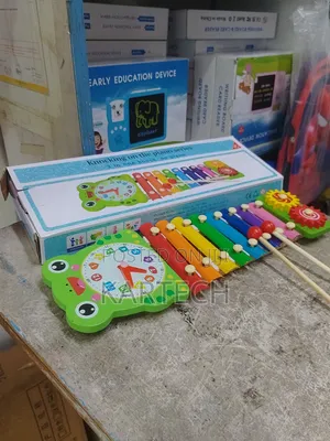 Hand Knock Wood Piano Kids Toy Xylophone