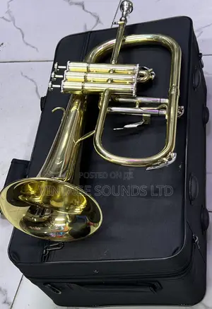 Yamaha Bb Flugel Horn With Free Hard Case+Mouthpiece