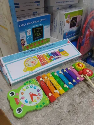 Knock Piano Kids Toy Xylophone 3 in 1