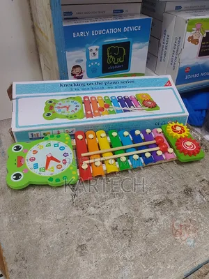 Knocking on the Wood Piano Kids Toy Xylophone 3 in 1