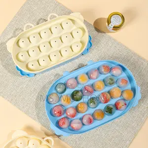 Round 12280535 Plastic Ice Cube Tray 16cube Round