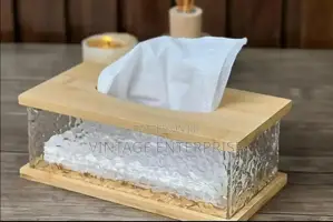 Modern Gold Acrylic Serviette Holder
