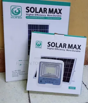 Flood Light Security Solar Max Solar Lights 200 Watts
