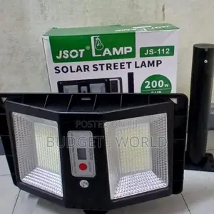 Improved Security Light - 200 Watts Solar Street Light