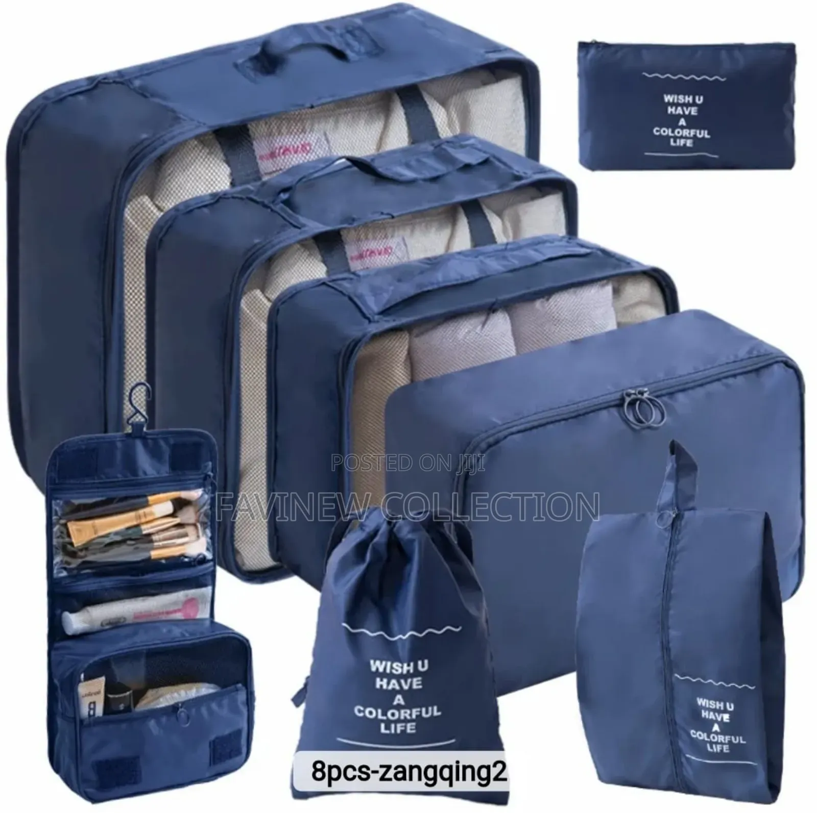 8pcs Luggage Travel Organizers for Suitcase