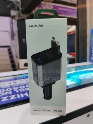 Green Lion 4 in 1 Car Charger