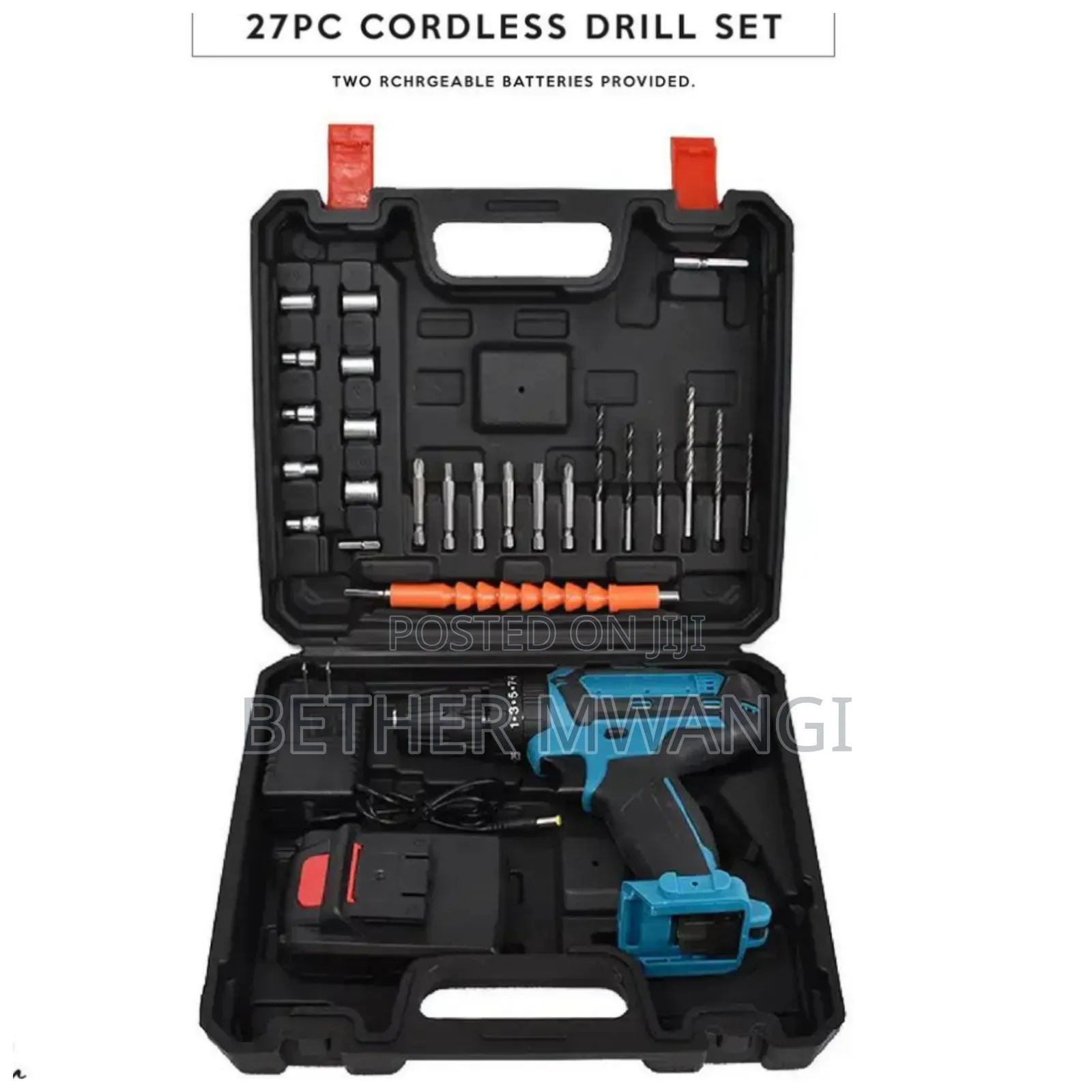 27 PC- Cordless Drill Set in Kenya