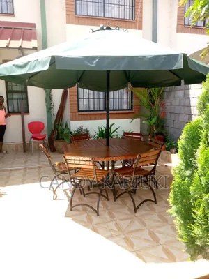 Garden Set ( 6 Chairs, a Table Plus an Umbrella)